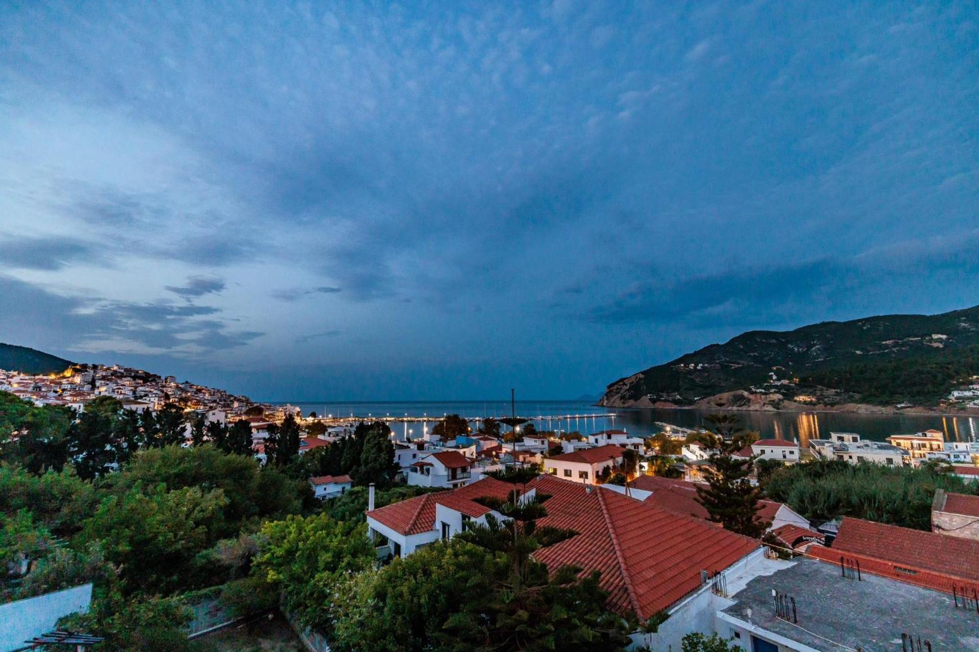 Villa To Nissi Skopelos Exterior foto